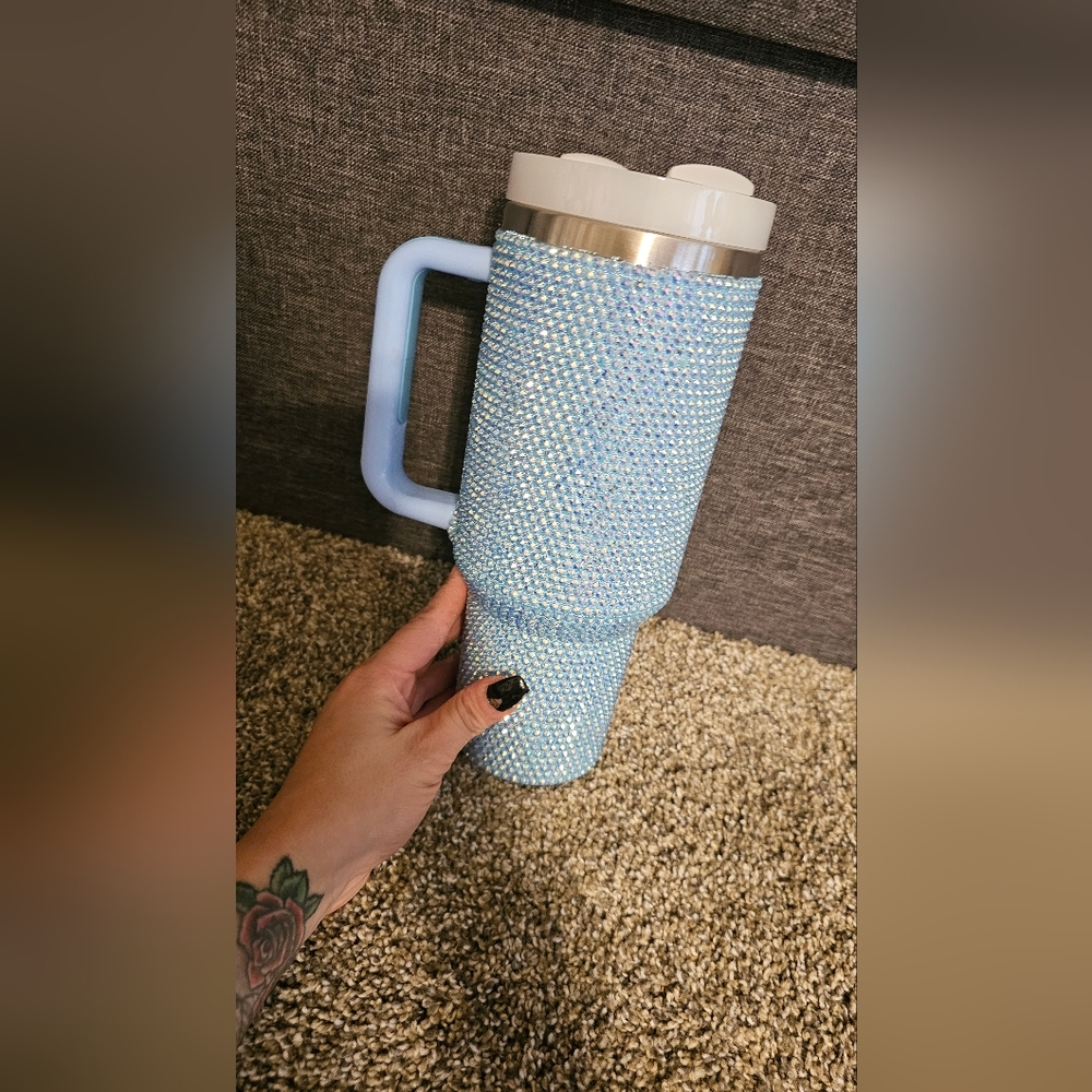 40oz Rhinestone Tumblers - Picture 2 of 6